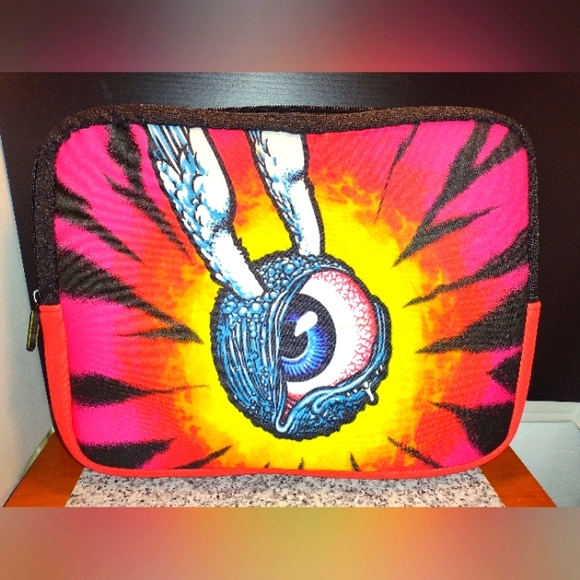 LAPTOP Computer Tablet CASE SLEEVE  black/Red. Hot Eyeball 2015 CELTEK Brand. - Picture 1 of 4